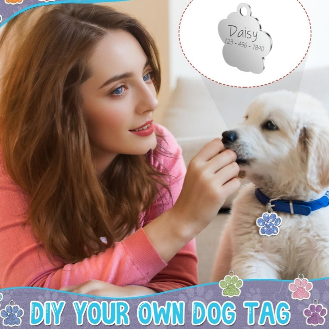 Custom Engraved Pet ID Tags | Personalized Stainless Steel Dog Tags